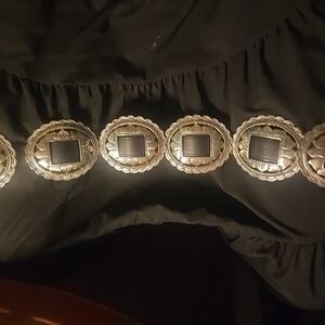 Brighton Silver and Black Women's Belt